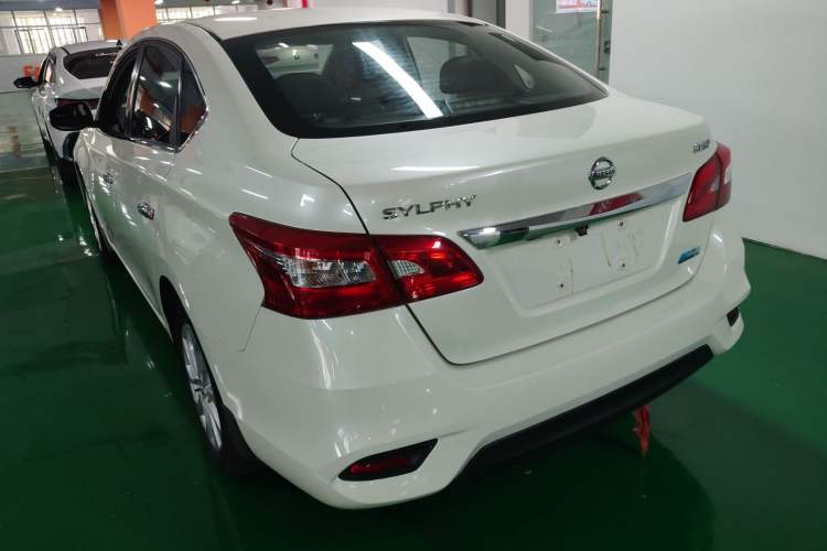 Used Nissan Sylphy 2019 1.6XV CVT Smart Connect Luxury Edition China VI Standard Rear Left 45 Deg