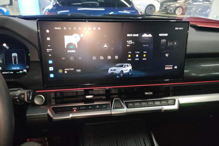 Used Tank 400 New Energy 2023 Hi4-T Super Edition Audio And AC Panel