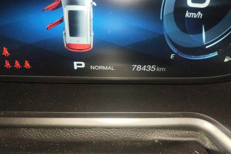 Used GAC Trumpchi GS4 2020 270T Automatic Smart Connectivity Edition Odometer Close Up