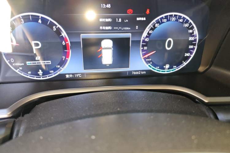 Used BAIC Off-Road BJ40 2020 2.3T Automatic Four-Wheel Drive Rainforest Expedition Edition Odometer Close Up