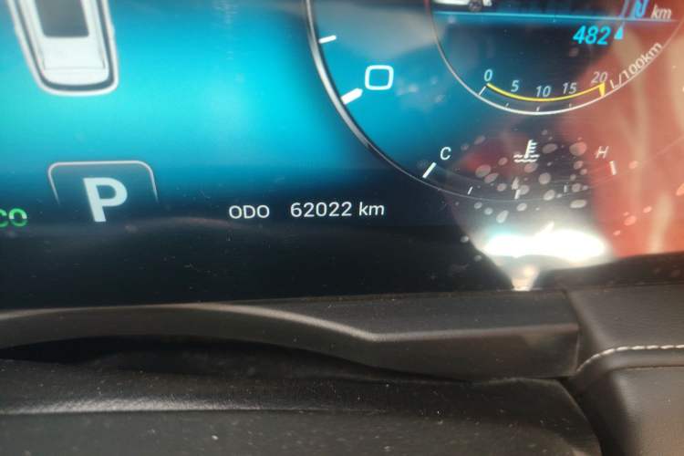 Used JETOUR X95 2020 1.6T DCT Exploration Pro Edition 6-seater Odometer Close Up