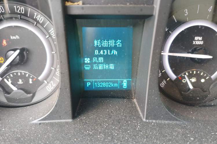 Used Buick GL8 2017 25S Prestige Version China V Standard Odometer Close Up