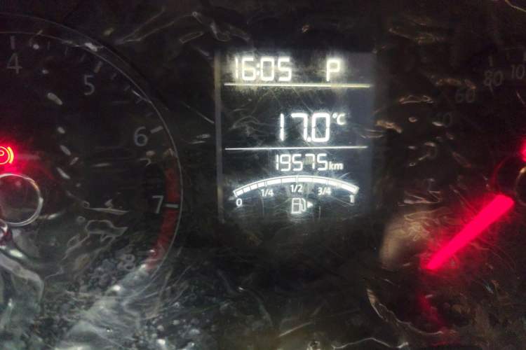 Used Volkswagen Polo 2016 1.4L Automatic Trendy Model Odometer Close Up