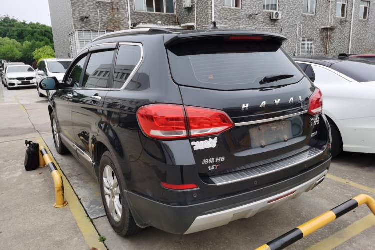 Used Haval H6 2017 Blue Label Sport Edition 1.5T Manual Two-Wheel Drive Elite Model Rear Left 45 Deg