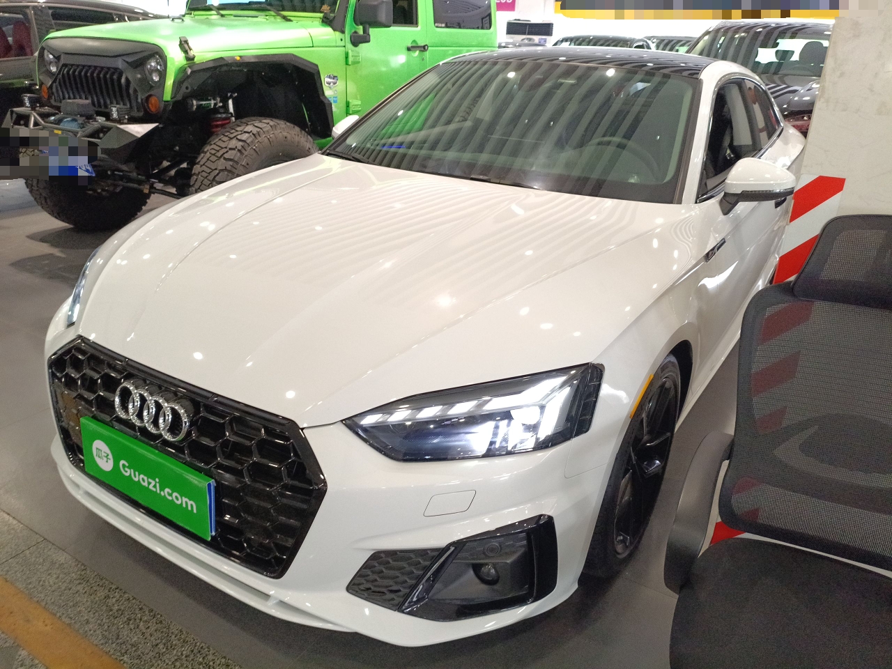 Parte inferior delantera