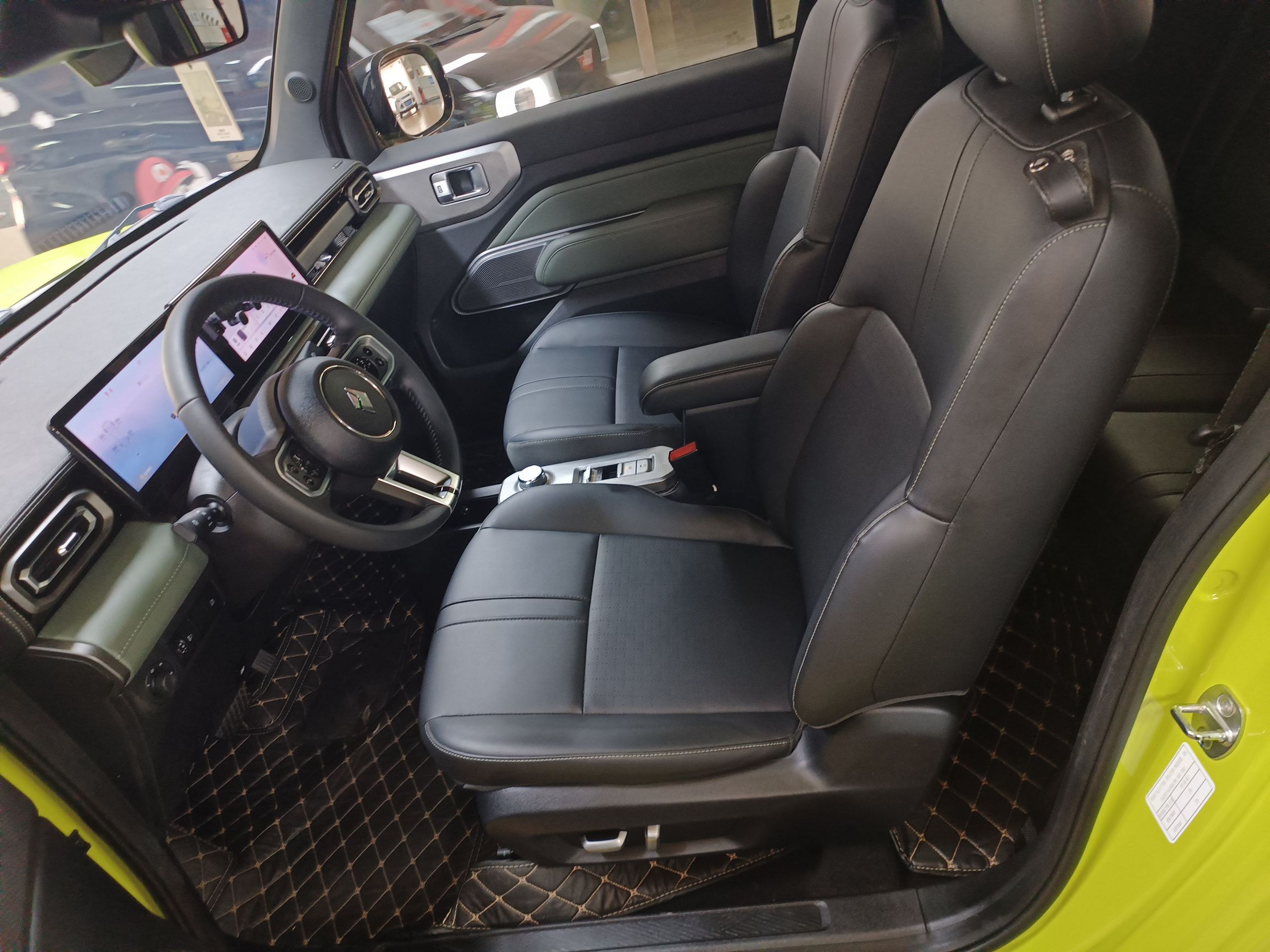 Avant de la voiture