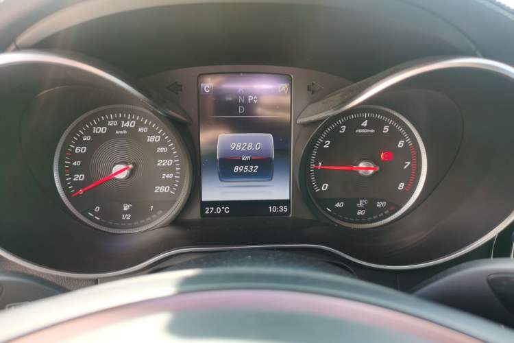 Used Mercedes-Benz GLC 2016 GLC 260 4MATIC Luxury Model Instrument Cluster