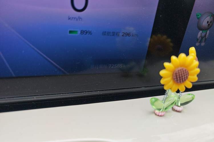 Used Wuling Bingo 2023 333 km Lingxi Connected+ Version Odometer Close Up