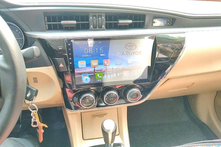 Used Toyota Corolla 2014 1.6L CVT GL Audio And AC Panel