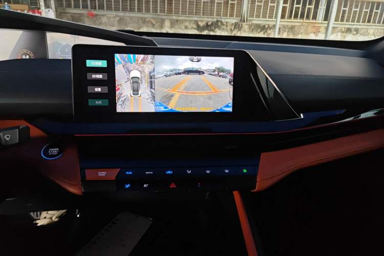 Used CHANGAN UNI-V 2023 1.5T Sport Edition Audio And AC Panel