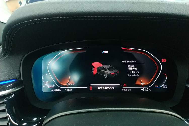 Used BMW 5 Series 2022 525Li M Sport Package Instrument Cluster