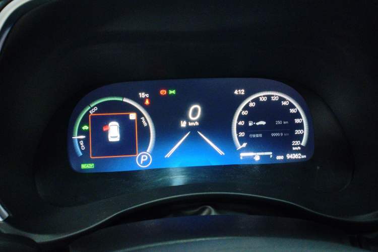 Used Toyota Crown Kluger 2021 2.5L HEV Four-Wheel Drive Premium Edition Instrument Cluster