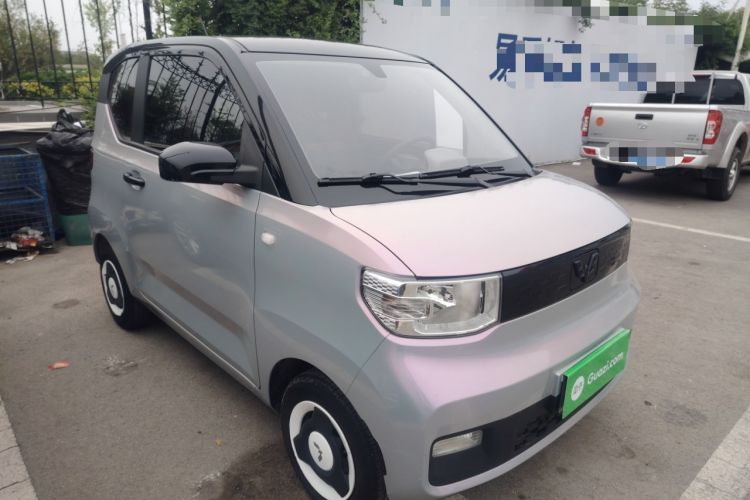Used Wuling Hongguang MINIEV 2022 Macaron Fashion Model Lithium Iron Phosphate Front Right 45 Deg