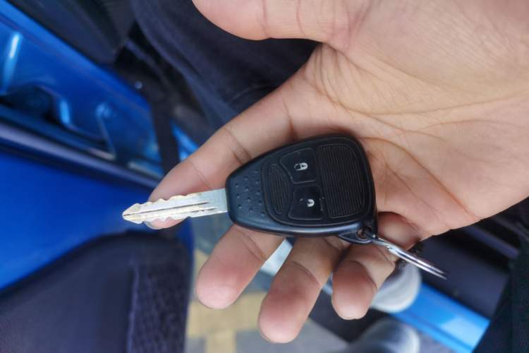 Used Jeep Wrangler 2015 2.8TD Sahara Four-Door Comfort Edition Vehicle Key