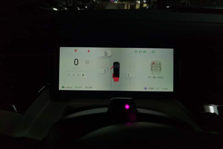 Used Zeekr 009 2024 7-Seater Aisle Version 108 kWh Instrument Cluster