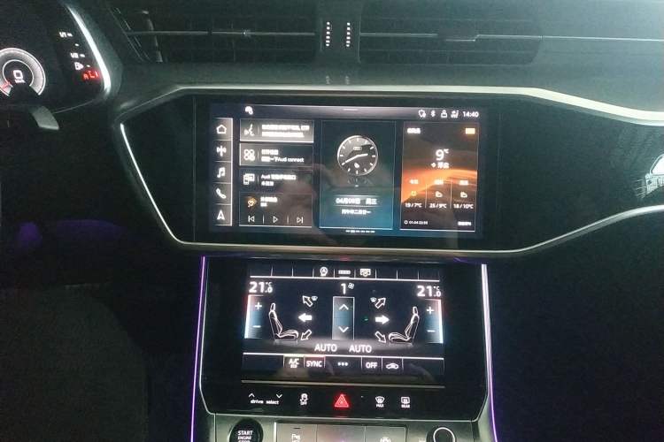 Used Audi A6L 2023 Revised 40 TFSI Luxury Dynamic Edition Audio And AC Panel