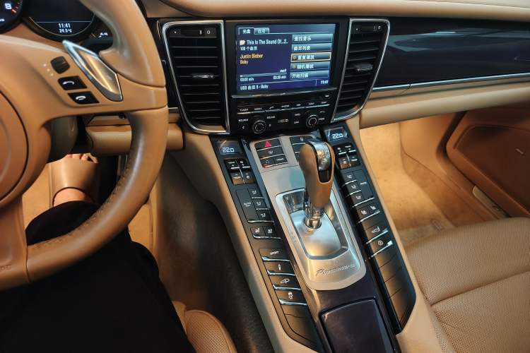 Used Porsche Panamera 2010 Panamera 4 3.6L Audio And AC Panel