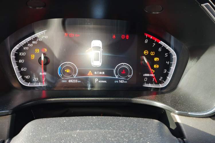 Used CHANGAN CS75 2021 Honor Million Edition 280T DCT Luxury Model Instrument Cluster