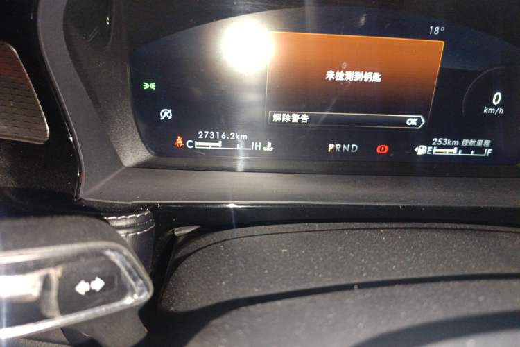 Used Lincoln Corsair 2022 2.0T Two-Wheel Drive Deluxe Edition Odometer Close Up