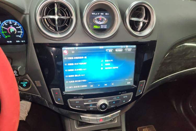 Used BYD Tang New Energy 2015 2.0T Four-Wheel-Drive Flagship Model Audio And AC Panel