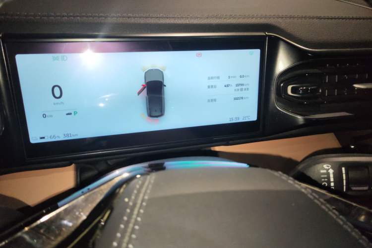 Used Nio ES8 2022 100kWh Signature Edition Six-Seater Instrument Cluster