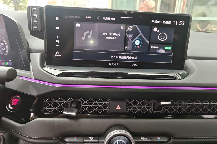 Used Honda Accord 2023 260TURBO Excellence Edition Audio And AC Panel