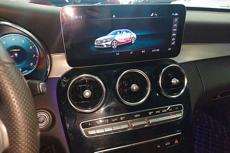 Used Mercedes-Benz C-Class 2021 C 260 Star Edition Audio And AC Panel