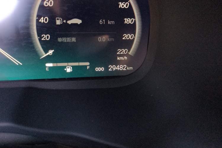 Used Toyota Wildlander 2023 2.0L CVT Two-Wheel Drive Luxury PLUS Edition Odometer Close Up