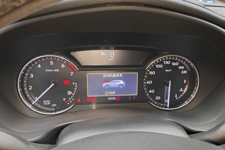 Used Cadillac XT4 2022 28T Two-Wheel Drive Fashion Edition Instrument Cluster