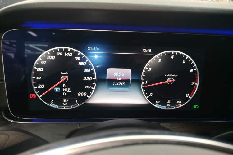 Used Mercedes-Benz E-Class 2016 E 300 L Sporty and Stylish Model Instrument Cluster
