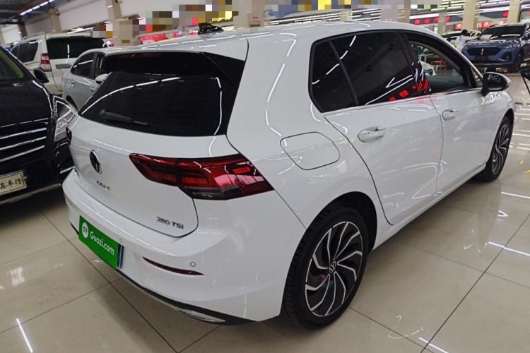 Used Volkswagen Golf 2024 280TSI DSG Pro 50th Anniversary Edition Rear Right 45 Deg