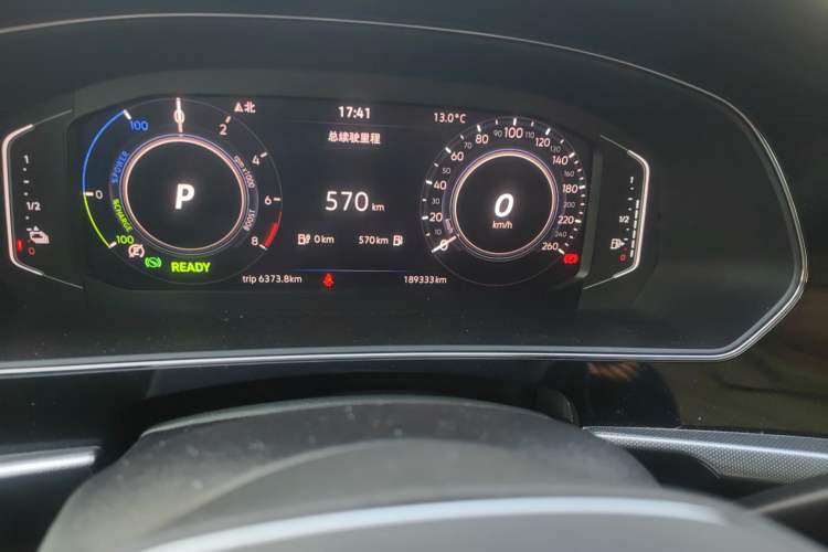 Used Volkswagen Passat New Energy 2022 430 PHEV Hybrid Elite Edition Odometer Close Up