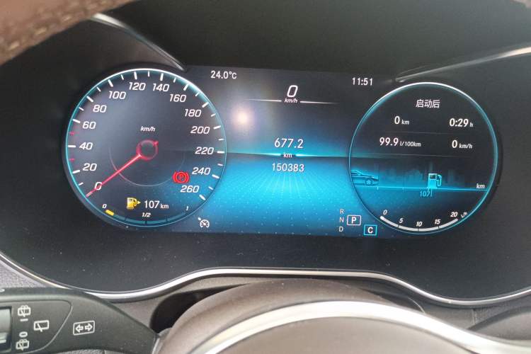 Used Mercedes-Benz GLC 2022 Refreshed GLC 300 L 4MATIC Dynamic Edition Prestige Version Instrument Cluster