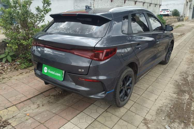 Used BYD e2 2021 Luxury Model Rear Right 45 Deg