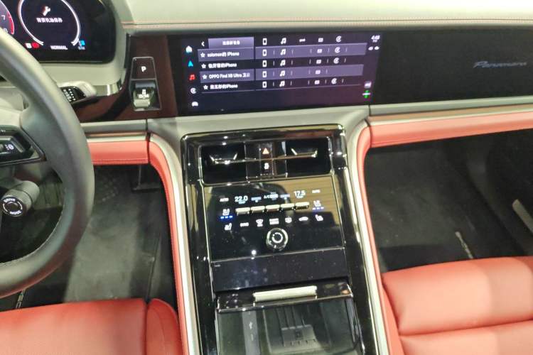 Used Porsche Panamera 2024 Panamera 2.9T Audio And AC Panel