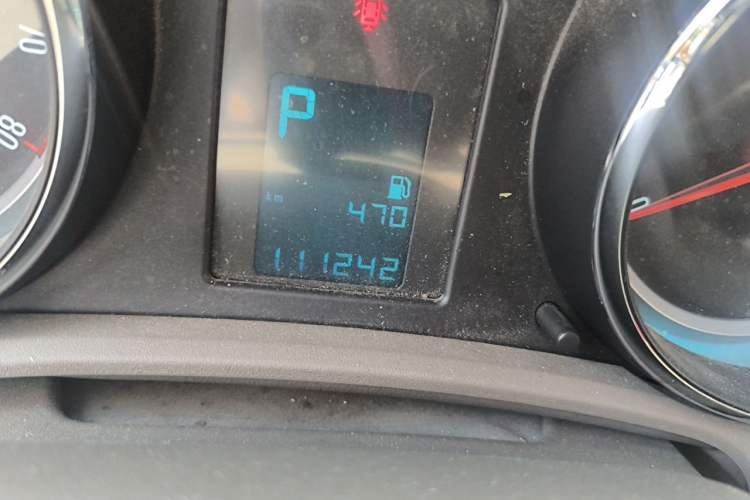 Used Buick GT 2013 GT 1.6L Automatic Fashion Edition Odometer Close Up