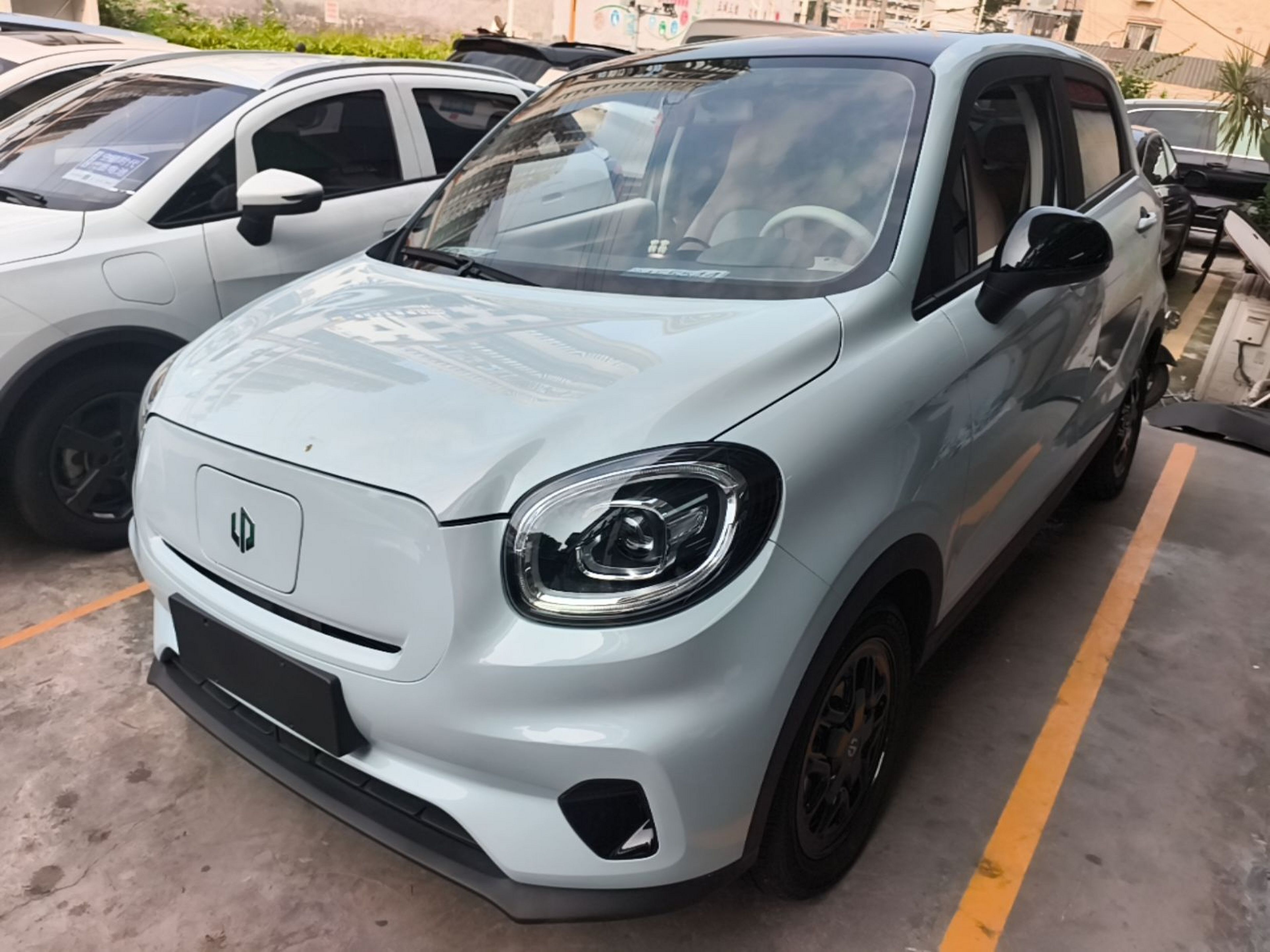 Parte inferior delantera