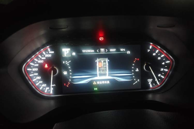 Used SAIC MAXUS D90 2017 2.0T Automatic Two-Wheel Drive Mercury Base Edition Odometer Close Up