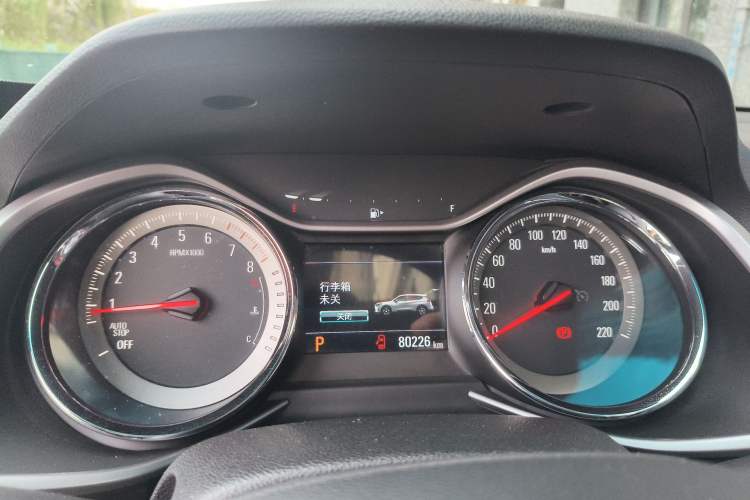 Used Chevrolet Orlando 2018 Redline 530T Automatic Enjoyment Edition (5+2 Model) – China V Standard Instrument Cluster