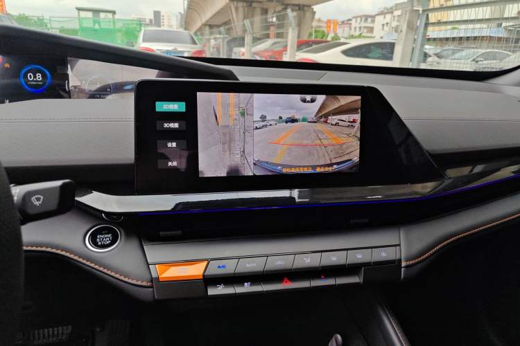 Used CHANGAN UNI-V 2024 1.5T High-Energy Version Audio And AC Panel