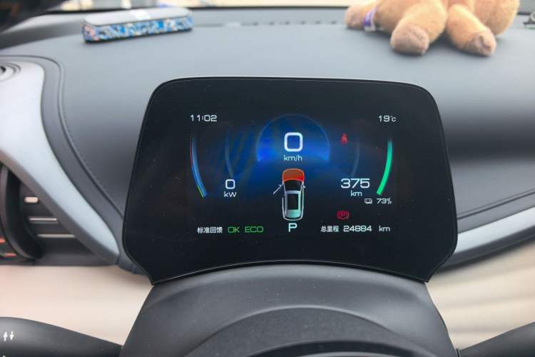 Used BYD Yuan PLUS 2024 Honor Edition 510KM Leading Model Instrument Cluster