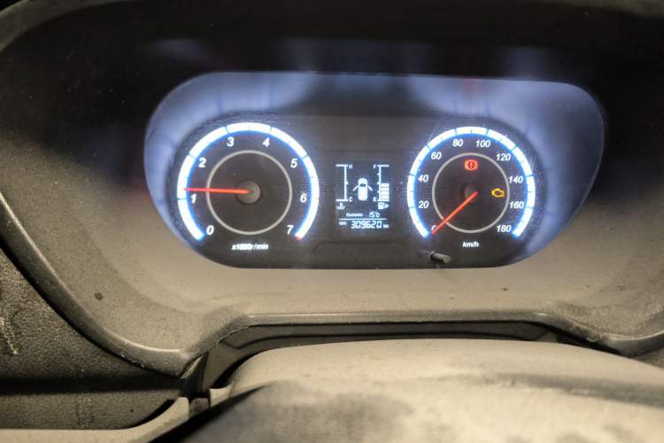 Used CHANGAN KAICHENG Ounuo S 2020 1.5L Ouno S Economy Van China VI Emission Standard JL473QG Odometer Close Up