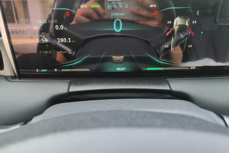 Used NETA U 2023 NETA U-Ⅱ Challenge Edition 500 U Show – Lithium Iron Phosphate Odometer Close Up