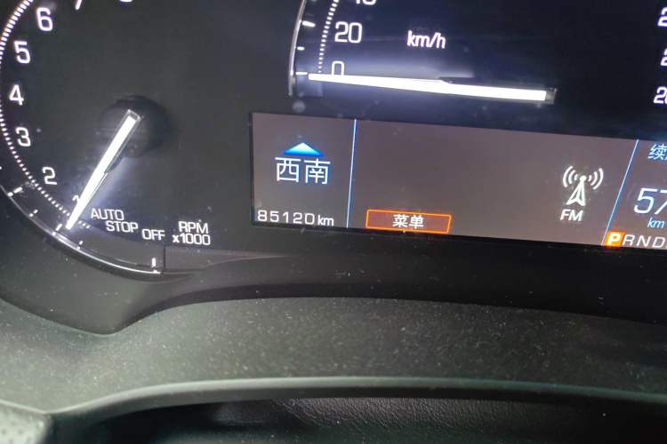 Used Cadillac XTS 2018 28T Elite Edition Odometer Close Up