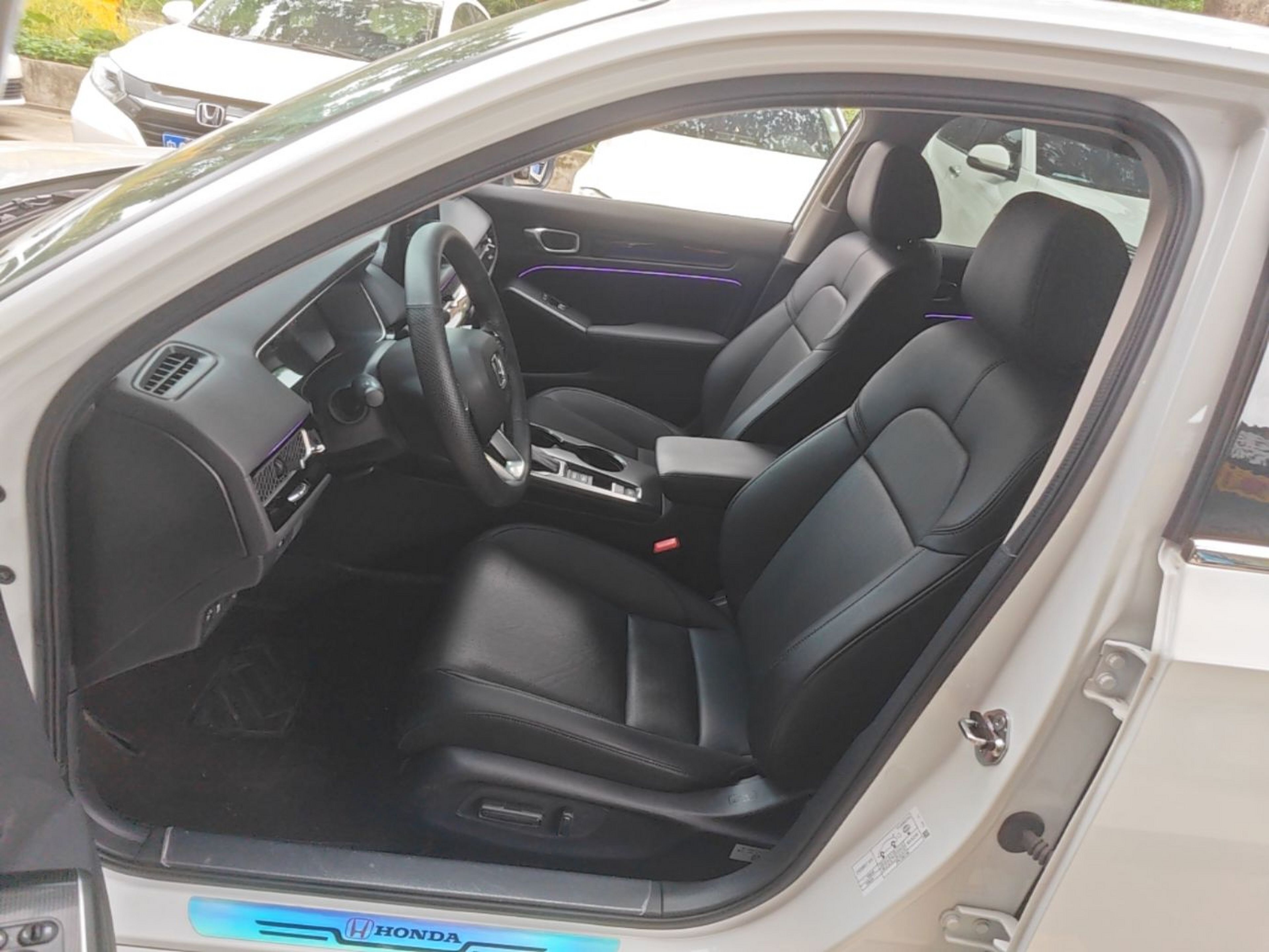 Avant de la voiture