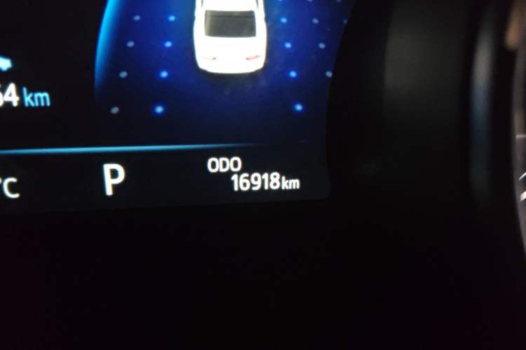 Used Toyota Camry 2023 2.0GVP Premier Edition Odometer Close Up