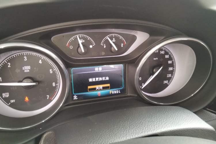 Used Buick Envision 2017 28T Four-Wheel Drive Elite Model Instrument Cluster