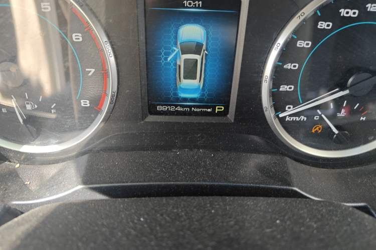 Used Haval H7 2018 Blue-Label H7 2.0T Automatic Enjoyment Model Odometer Close Up