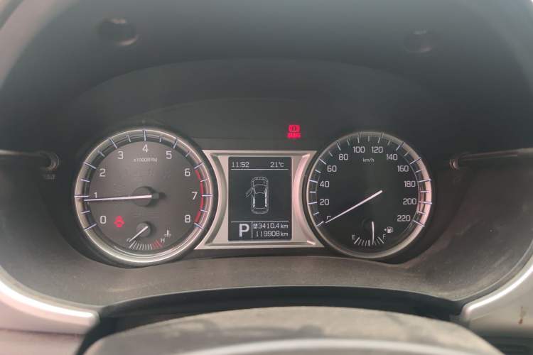 Used Suzuki Vitara 2016 1.4T Automatic Two-Wheel Drive Elite Model Instrument Cluster