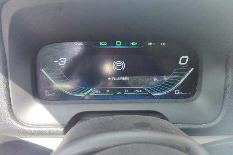 Used BYD Tang New Energy 2018 DM 2.0T All-Wheel Drive Smart Connectivity Luxury Model 7 Seats China V Emission Standard Instrument Cluster